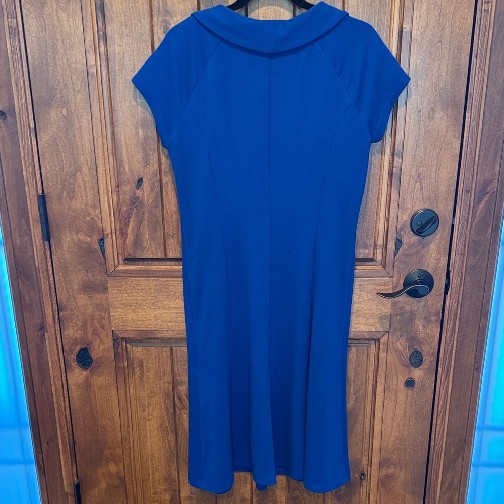Coldwater Creek Royal Blue Midi Dress - Picture 8 of 8